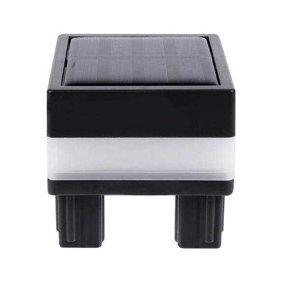 Jiandong Solar Energy Lamp Solar Fence Deck Cap Patio Light Waterproof LED Garden Decoration(2.56X2.56X2.56Inch)