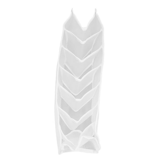 TAILTOSS 1Pc Portable White Cloth Storage Case for Underwear Socks and Bra Organizer