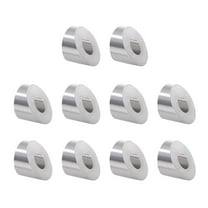 Jiandong deck railing Stainless Steel Cable Railing Kit with 10 Beveled Washers and Spacers(0.63X0.63X0.49Inch)