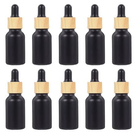 10Pcs Portable Empty Bottles for Household Convenient Dropper Bottles