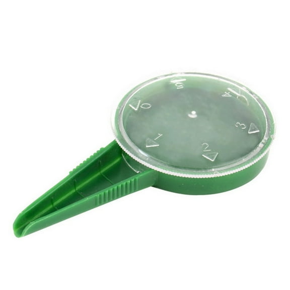 Jiandong planter Adjustable Hand Held Garden Flower Planter Spreaders Dial Tool(4.92X2.56X0.59Inch)