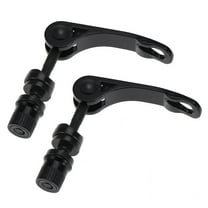 FRCOLOR Bike Quick Release Skewer Made of Aluminum Alloy for Bicycle Repair 35mm Black