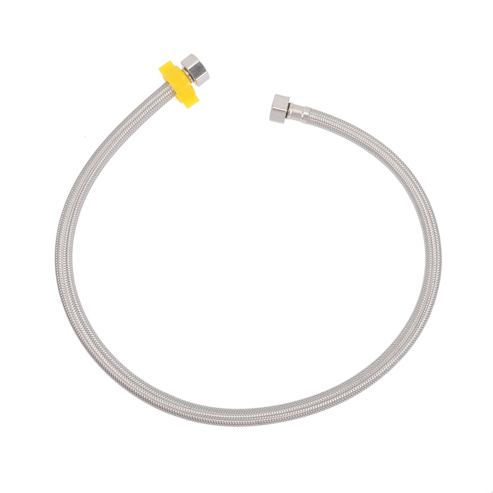 Jiandong sink hose Connector Hose Braided Supply Water Sink Line Stainless Steel Kitchen Toilet Hoses Connectors Bathroom Connects(31.5X0.98X0.98Inch)