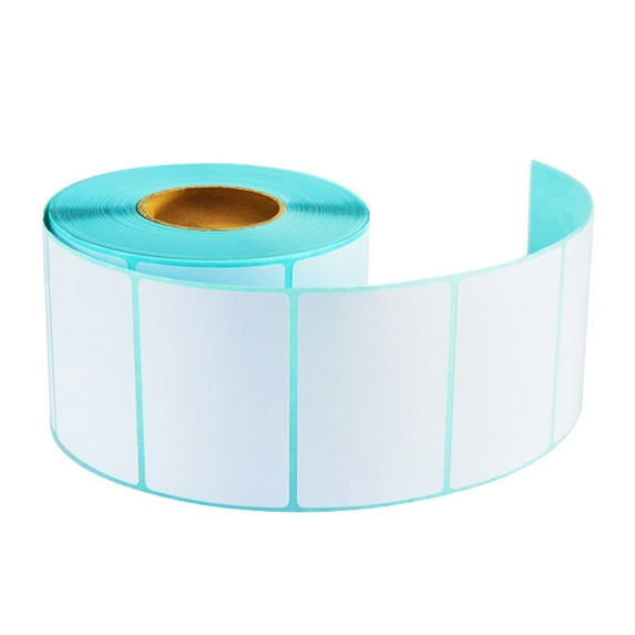 Jiandong sticker labels 4 Rolls Self Adhesive Stickers Thermal Transfer Labels Printer Paper Shipping Address Adhesive Stickers Sticky Label Paper Label for Office Shop Store(1.57X1.18X1.97Inch)