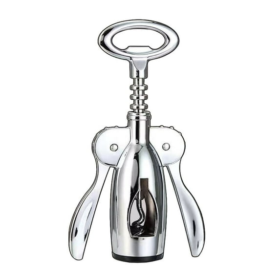 Jiandong wine opener Opener Cork Bottle Remover Champagne Beer Corkscrew Wedding Holiday Pull Cap Lid Key Countertop Puller(7.09X2.76X1.97Inch)