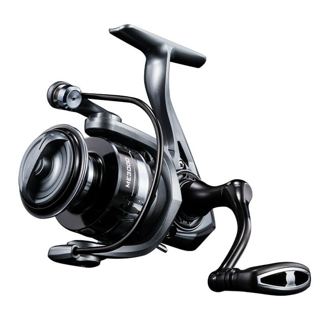Jianing ME fishing reel spinning reel smooth - running fishing reel,Black-2000