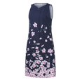 thumbnail image 1 of Jianshyue Summer Dress For Women 2020 Fashion Temperament Women's Mid-waist Sleeveless V-neck A-line Skirt Dress Women'S Cocktail Dresses, 1 of 6