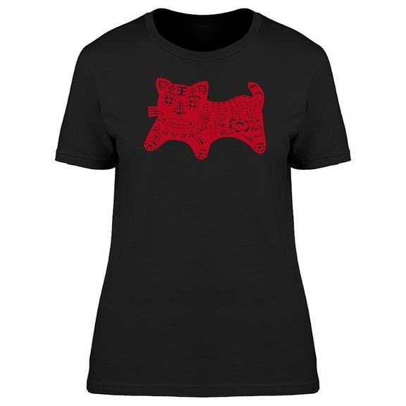Jianzhi Cat T-Shirt Women -Image by Shutterstock, Female x-Large