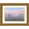 thumbnail image 1 of Jiao, Yang 32x23 Gold Ornate Wood Framed with Double Matting Museum Art Print Titled - Midnight Sun, 1 of 4