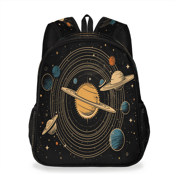 Jiaoprinted Adult Solar System Travel Backpack, Casual Daypack with ...