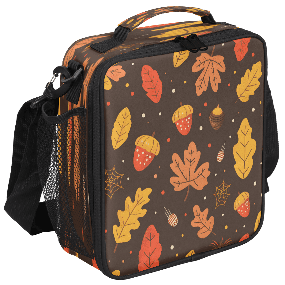 Jiaoprinted Horses Running Sunset Insulated Lunch Box Bag, Western