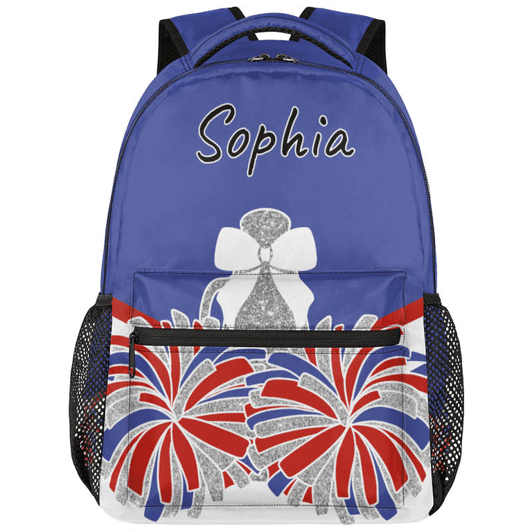 cheer coaches backpack Zaaprint Cheerleading Bags Laptop Bag for Cheerleaders Coach Gift(Light Blue) Polyester lining Zipper closure Hand Wash Only 600 Denier Polyester Padded back panel Padded shoulder straps Mesh side pockets The Chassé Challenger Backpack is made with 600 Denier polyester Cheer & Dance Team Backpack