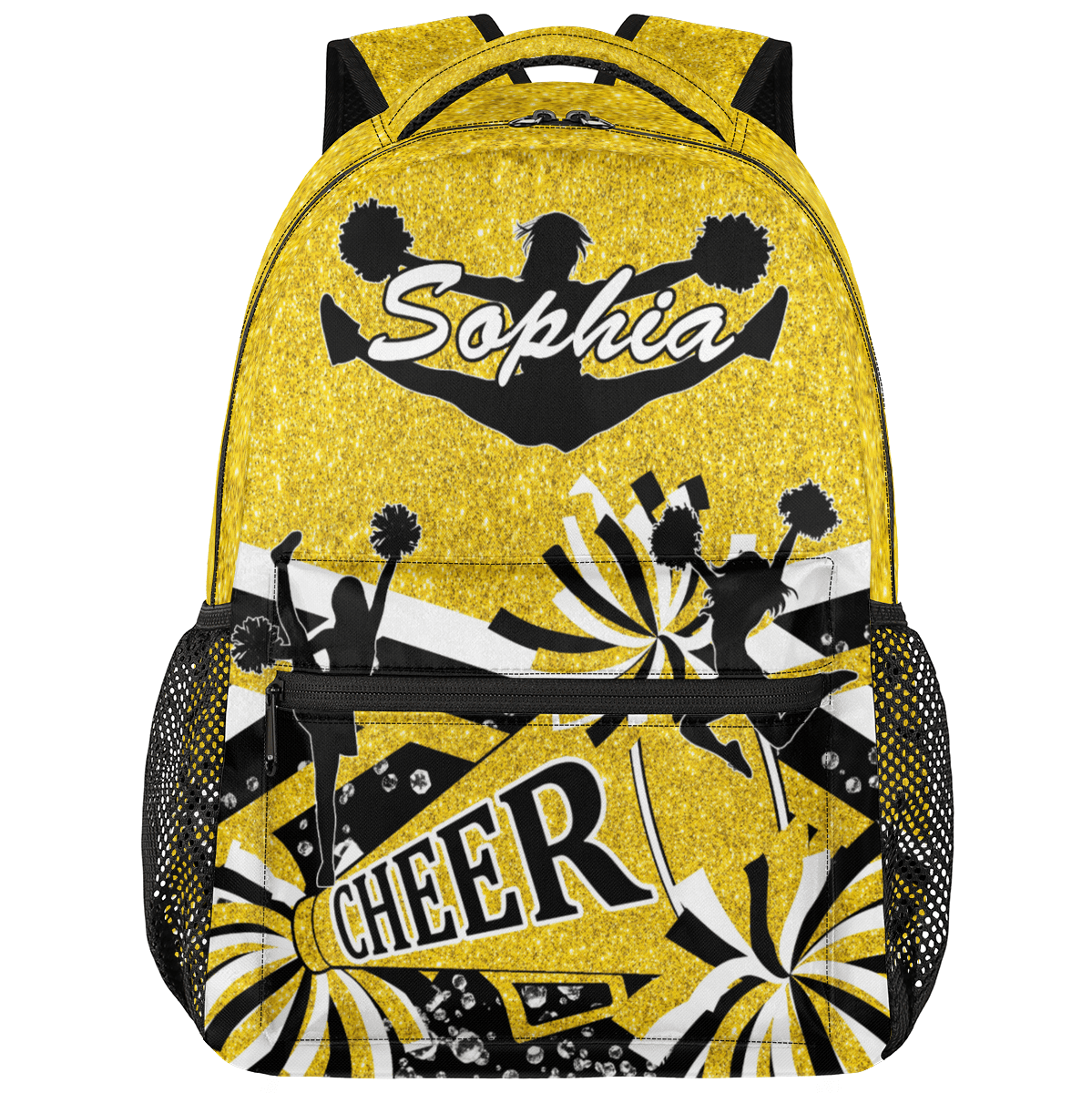 Jiaoprinted Custom Cheer Backpack with Name, Personalized Cheerleader ...