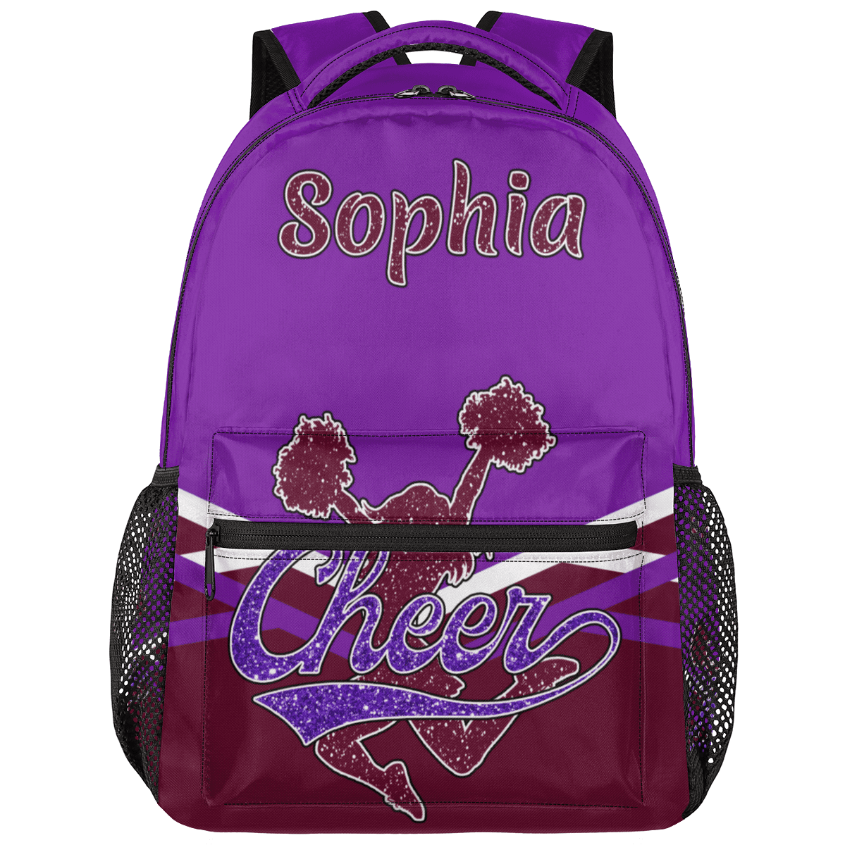 Jiaoprinted Custom Cheer Cheerleader Backpack Personalized Cheerleading ...