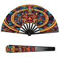 Jiaoprinted Mexican Folding Hand Fan, Large Portable Handheld Fan for ...