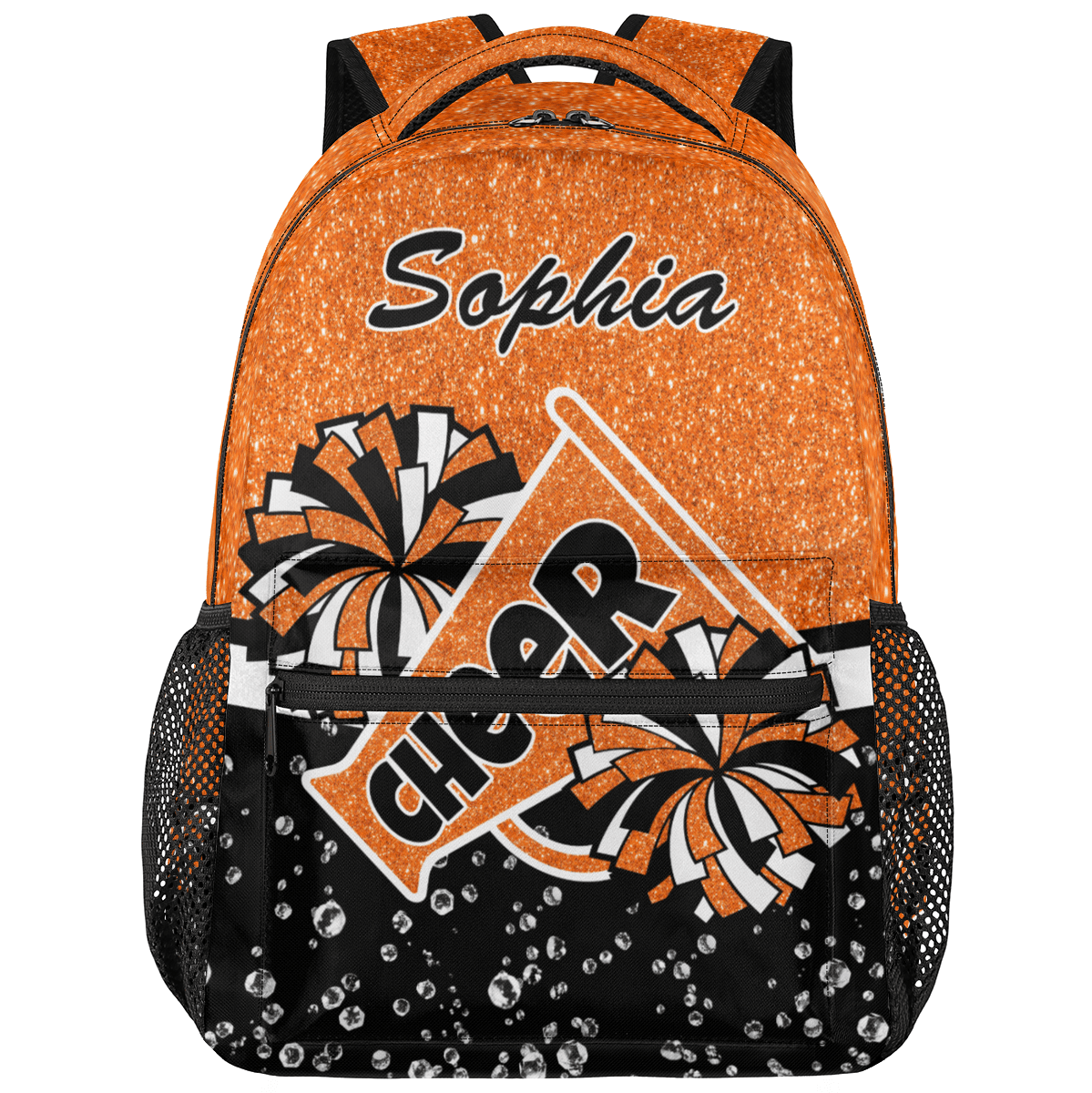 Jiaoprinted Personalized Cheer Backpack for Cheerleader, Custom Name ...