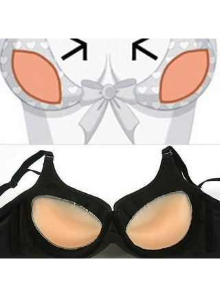 fanshao Swimsuit Padding Inserts Women Push Up Thicken Inflatable Bra Chest  Breast Pads 
