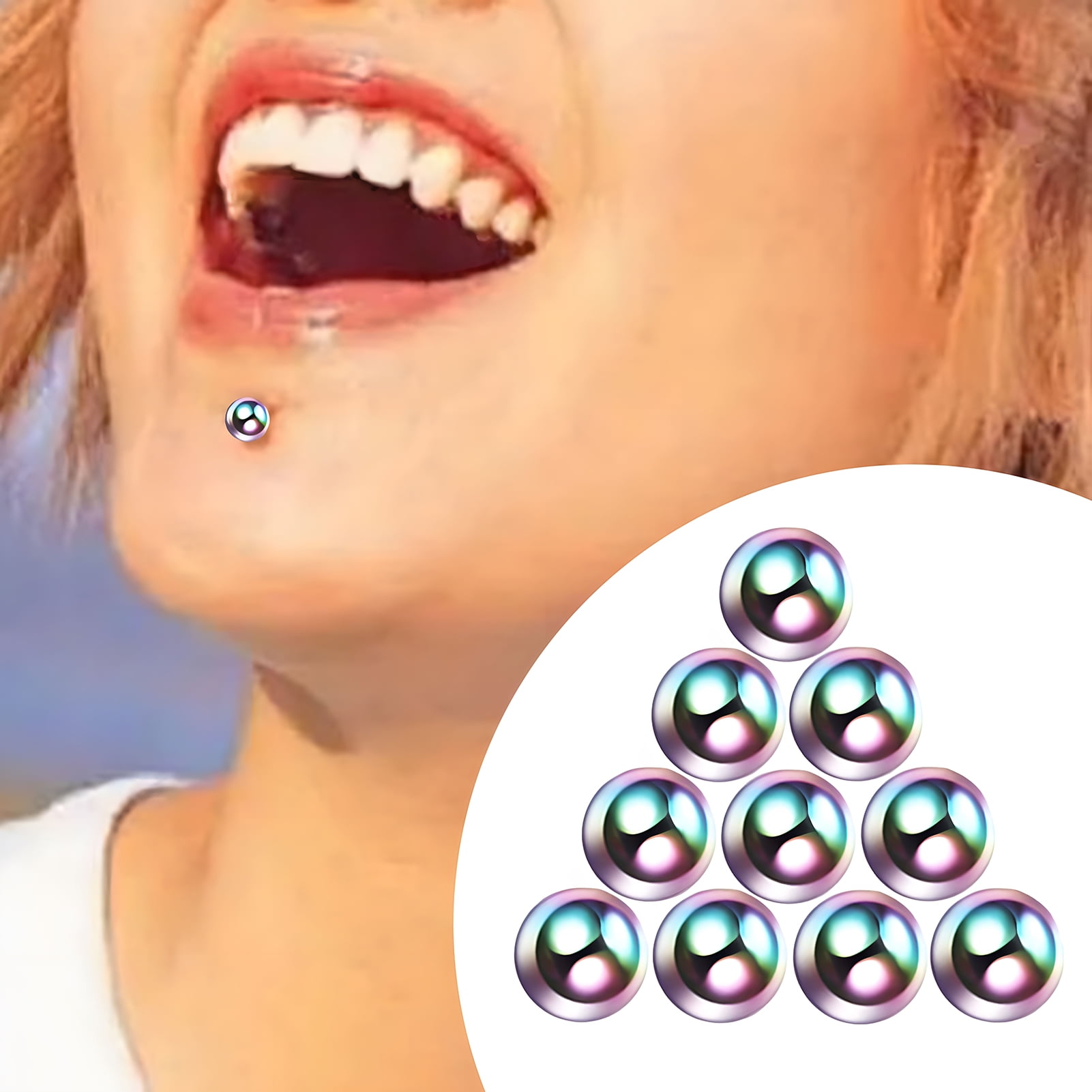 Small tongue ring ball deals
