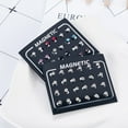thumbnail image 1 of Jiaroswwei 12Pairs/Set Unisex Rhinestone Inlaid Magnetic Stud Earrings Non Piercing Jewelry, 1 of 7