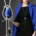thumbnail image 1 of Jiaroswwei Fashion Women Long Dress Sweater Chain Tulip Pendant Ornament Necklace Jewelry, 1 of 8