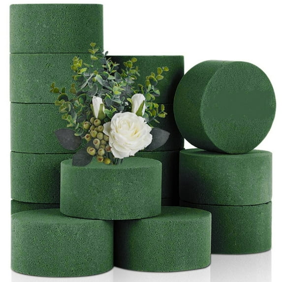 Jiaroswwei Flower Foam Block Creative Shape Highly Absorbent Super Soft Wide Application Delicate Texture Keep Moisture Versatile Flower Foam Block DIY Craft Floral Arrangement Garden Supplies