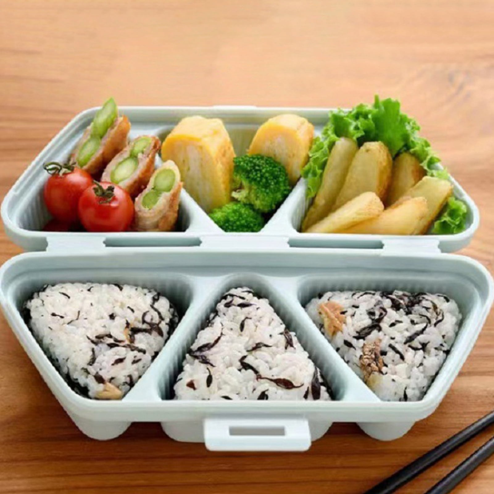 Weico 2 Packs Sushi Roller Rice Roll Mold Bento Maker Mould Kitchen Tools Kit Gadget, Size: Please Ref to Pics, Other