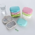 thumbnail image 1 of Jiaroswwei Pill Organizer Box BPA Free Multi-compartments Food Grade Good Seal Effect Large Capacity Dustproof 8 Grids Tablets Pills Storage Box Organizer Case for Elderly, 1 of 1