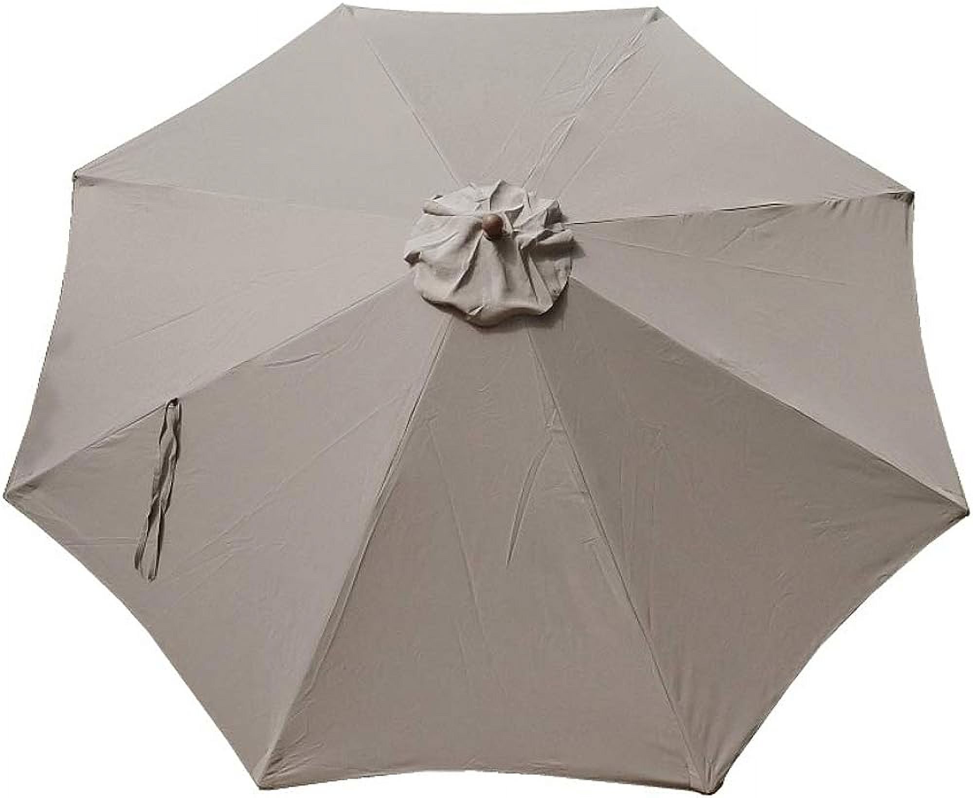 Jiarui 11 foot 8 Ribs Replacement Umbrella Canopy For Outdoor Octagonal