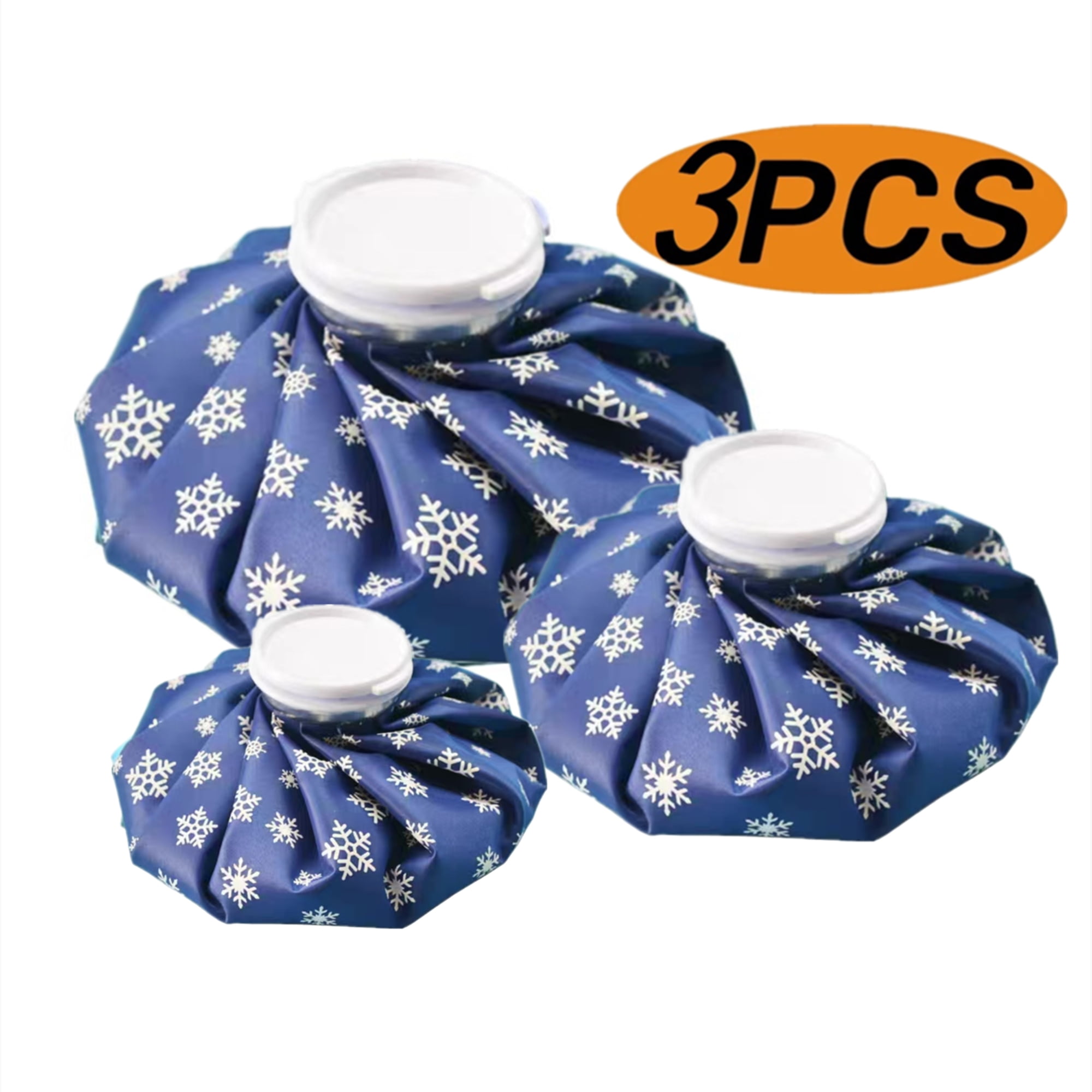 Jiarui 3PCS Hot Cold Ice Pack Reusable Ice Bag 3 Pack [11" 9" 6"] Hot