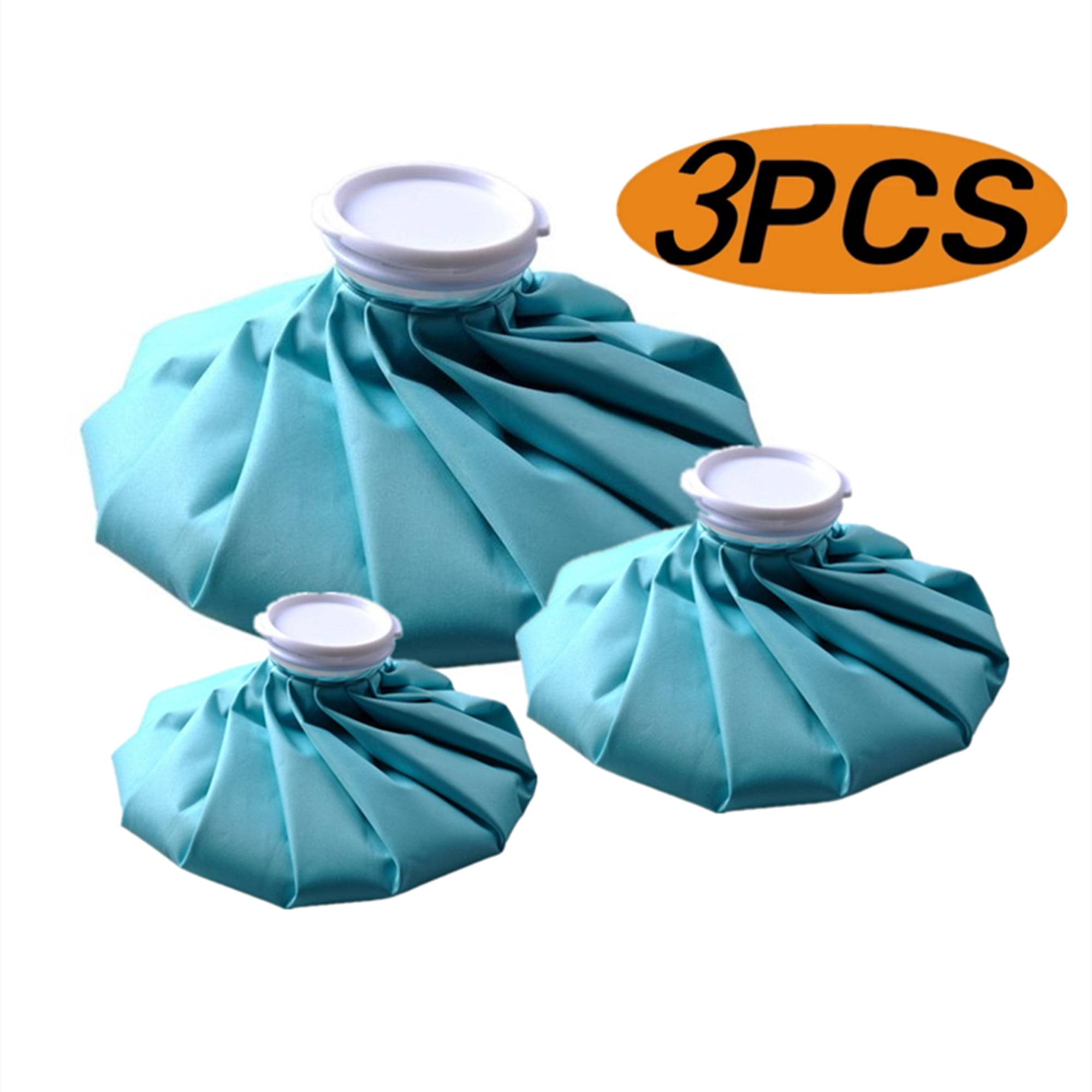 Jiarui Ice Bag Ice Pack, Reusable Ice Bag [11" 9" 6"] & 3 Pack