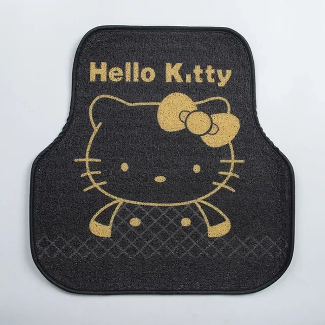 Jiayi 1pcs Sanrio Kawaii Hello Kitty Car Mats Cartoon Car Antislip