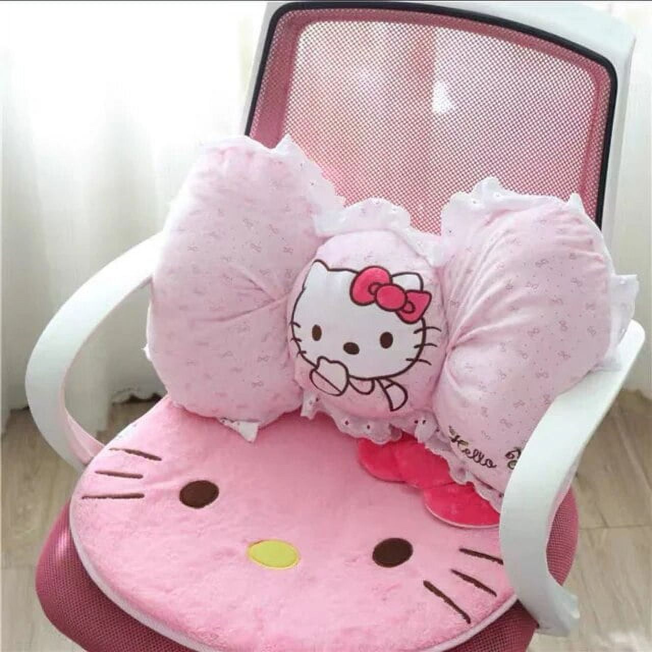 Jiayi Sanrio Cartoon Hello Kitty Cute Cushion Office Chair Hip Sitting Cushion Dormitory Chair Student Classroom Cushion Cushion