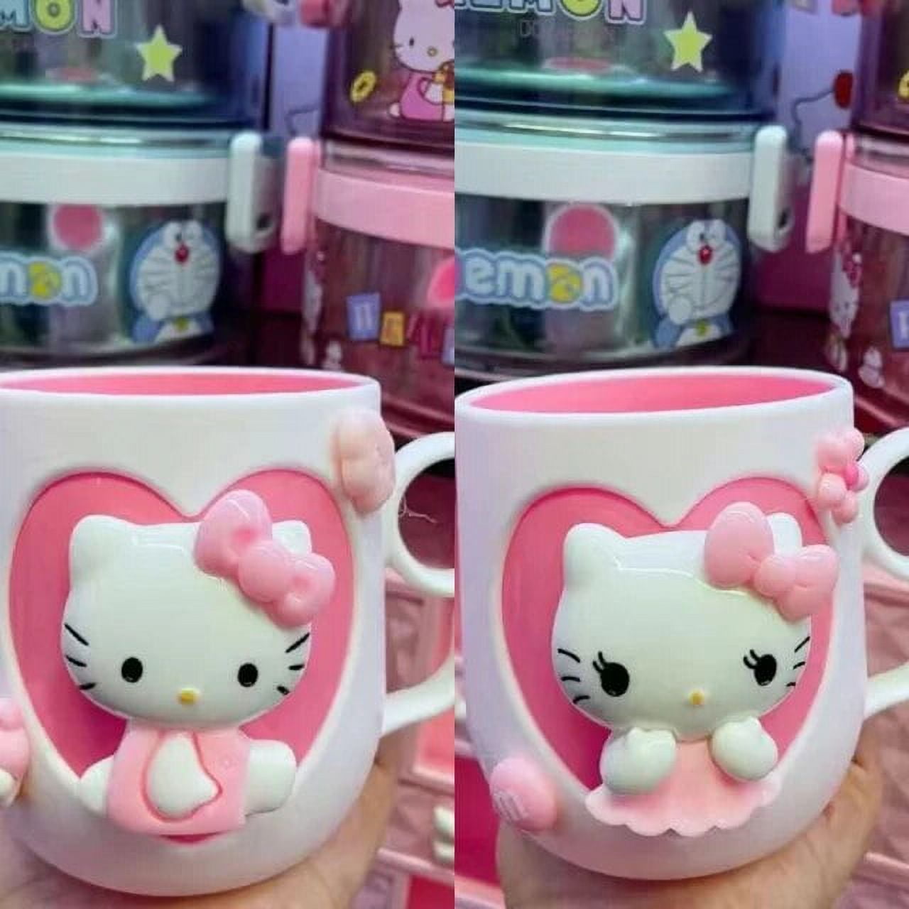 Jiayi Sanrio Hello Kitty Mouthwash Cup Creative Design Y2k Girls