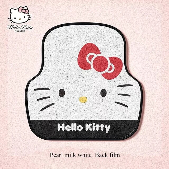 Jiayi Sanrio Kawaii Hello Kitty Car Mats Cartoon Monolithic Universal