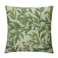 thumbnail image 1 of Jiayy  Farmhouse Throw Pillow Covers, Country Rustic Green Leaves Pattern Printed Home Decorations, Cushion Cases for Bed Couch Sofa Car, 1 of 5