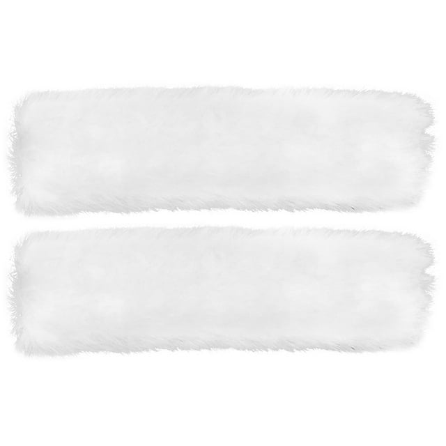 Jibi 1 Pair Slippers Decorations Plush Shoelace Covers Decoration