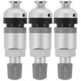 Jibi 3pcs Tire Pressure Sensor Valve Stems Snapin Valve Stems