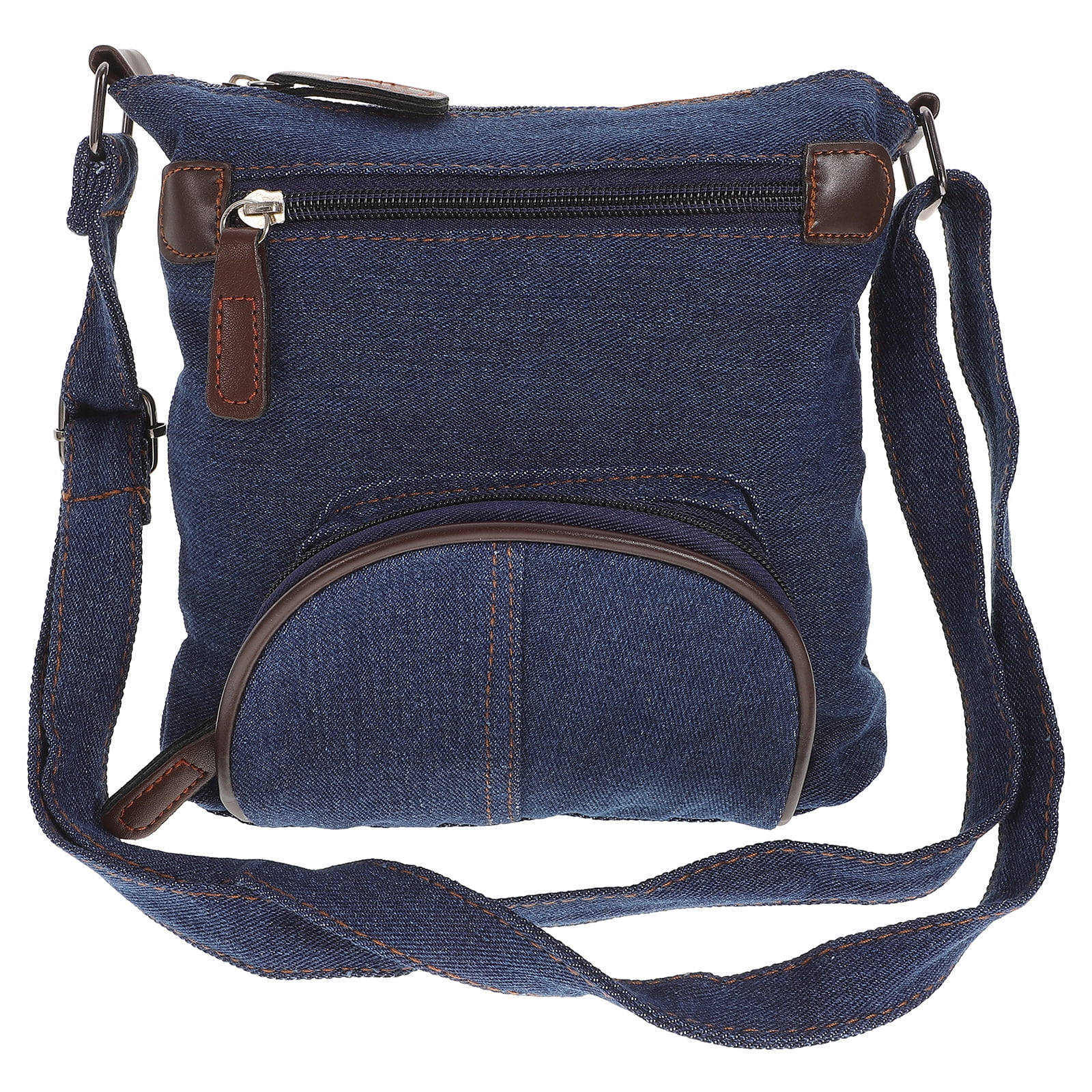 Women's Retro Large Canvas Denim Shoulder Bag Denim