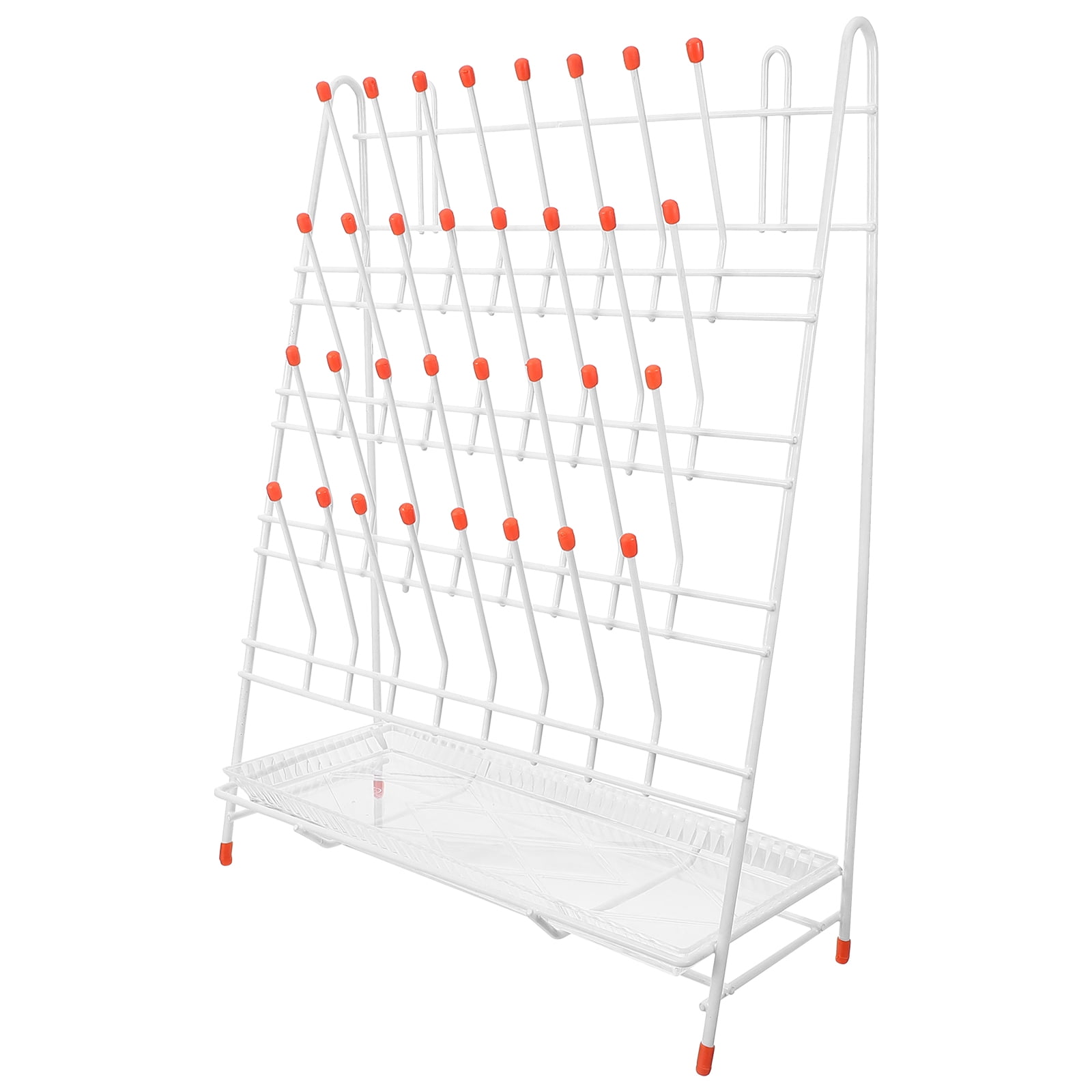 Jibi Test Tube Drying Rack Laboratory Draining Drying Rack 32-slot Test ...