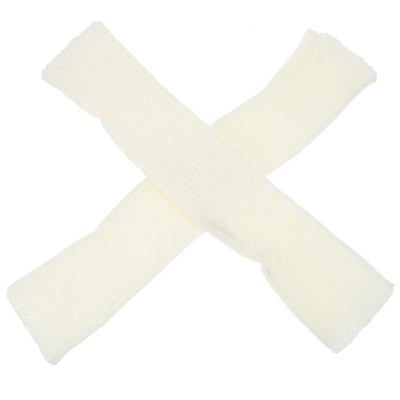 OUNONA Leg Warmers for Boots Ankle Warmers for Women Acrylic Fiber 1 Pair