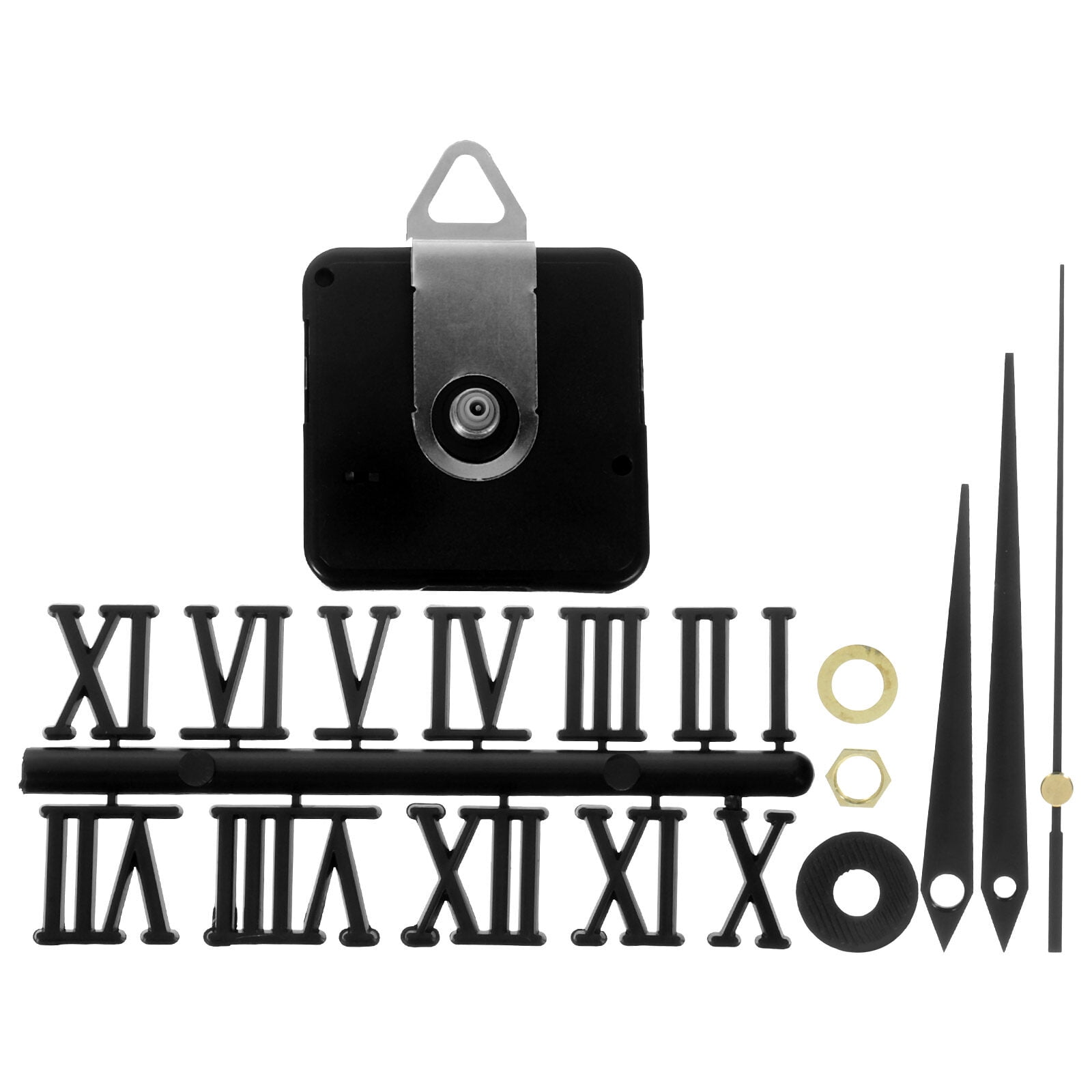 Jibingyi 1 Set of Replaceable Clock Movements DIY Clock Mechanism Kits