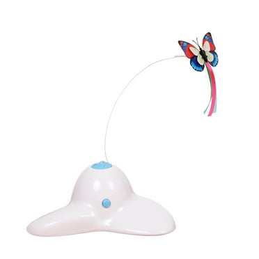 Cat Toys Interactive Electric Rotating Butterfly A... - Vicedeal