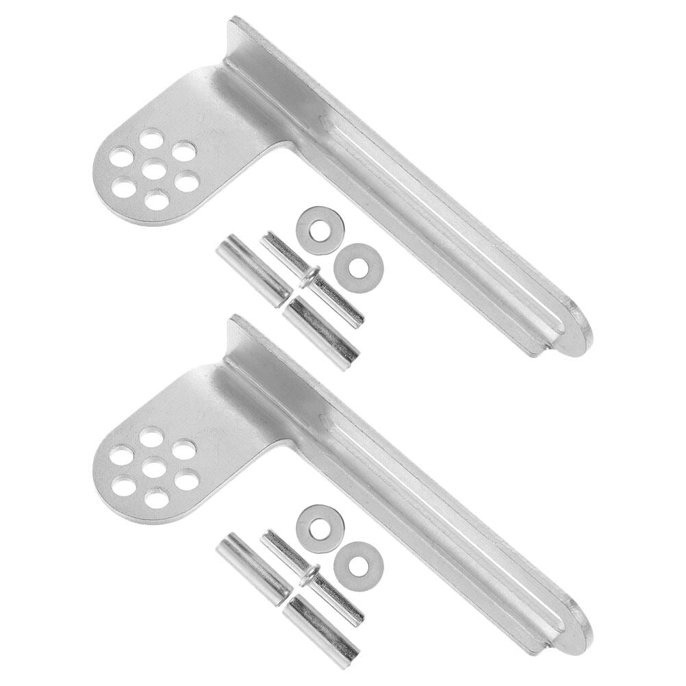 Jibingyi 2 Sets Refrigerator Hinges Pivot Hinges Household Appliance Hinges Door Pivot Hinges