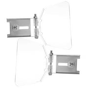 Jibingyi 2pcs Bench  Eyeshield Stainless Steel Attachment  Tool Shield