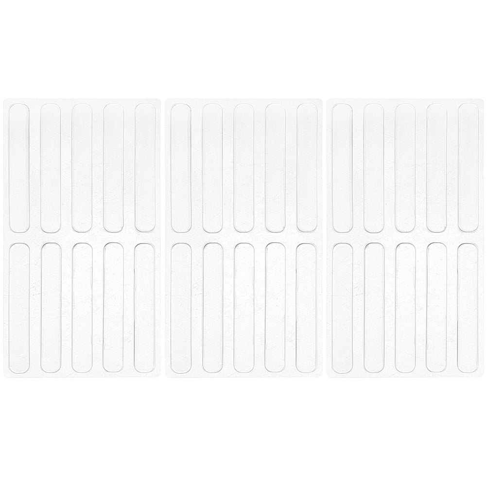 Jibingyi 30pcs Door Bumpers Transparent Bumper Pads Glass Table