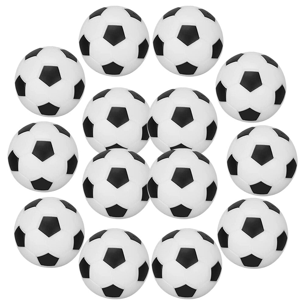 Jibingyi 30pcs Mini Soccer Mini Sports Balls Mini Small Balls Miniature
