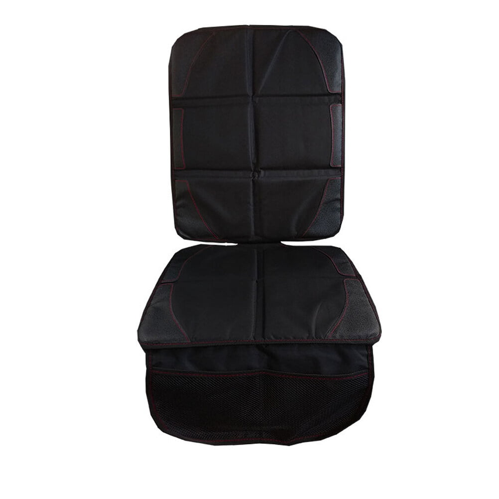 Jibingyi 45.5x120CM Anti-Slip Car Seat Cover Car Seat Mat Protector for Baby Kid Child - Black
