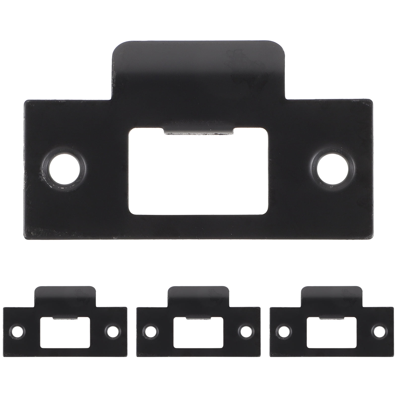 Jibingyi 4pcs Deadbolt Strike Plates Latch Door Strike Plates Door