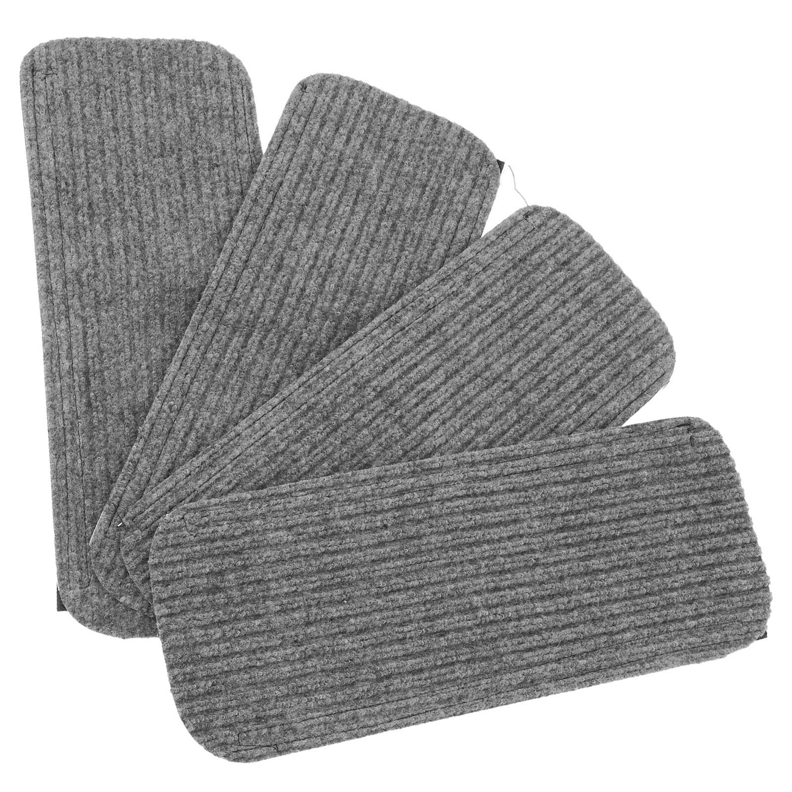 Jibingyi 4pcs RV Stair Covers Camper Stair Treads RV Step Rugs RV Stair