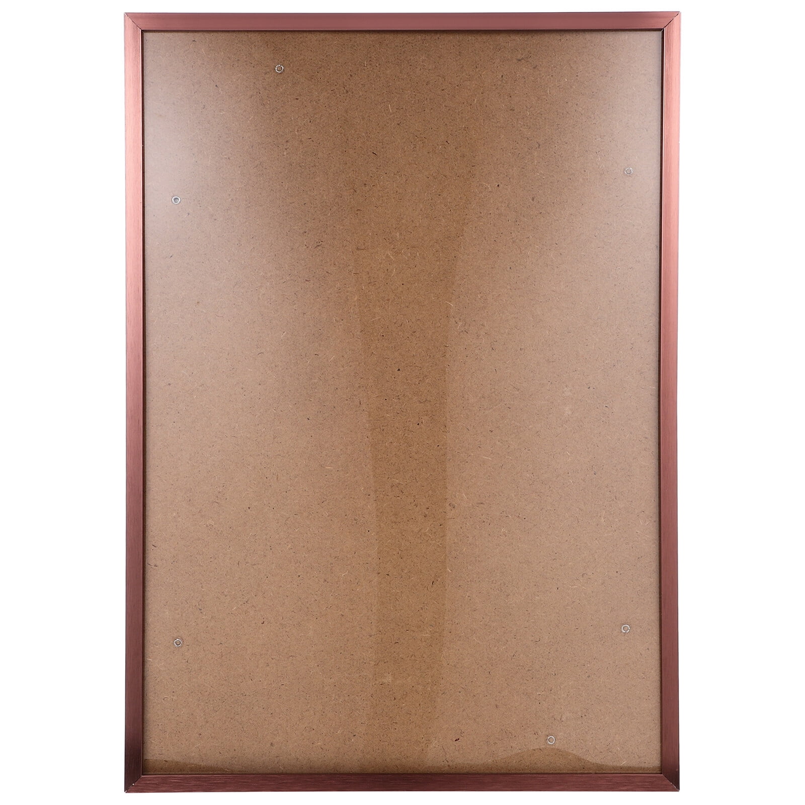 OUNONA 1Pack Brown Metal Photo Frame for Pictures and Awards Wall ...